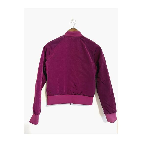 Lululemon Reversible Quilted Non Stop Bomber Jacket Purple 4 - Picture 4 of 11